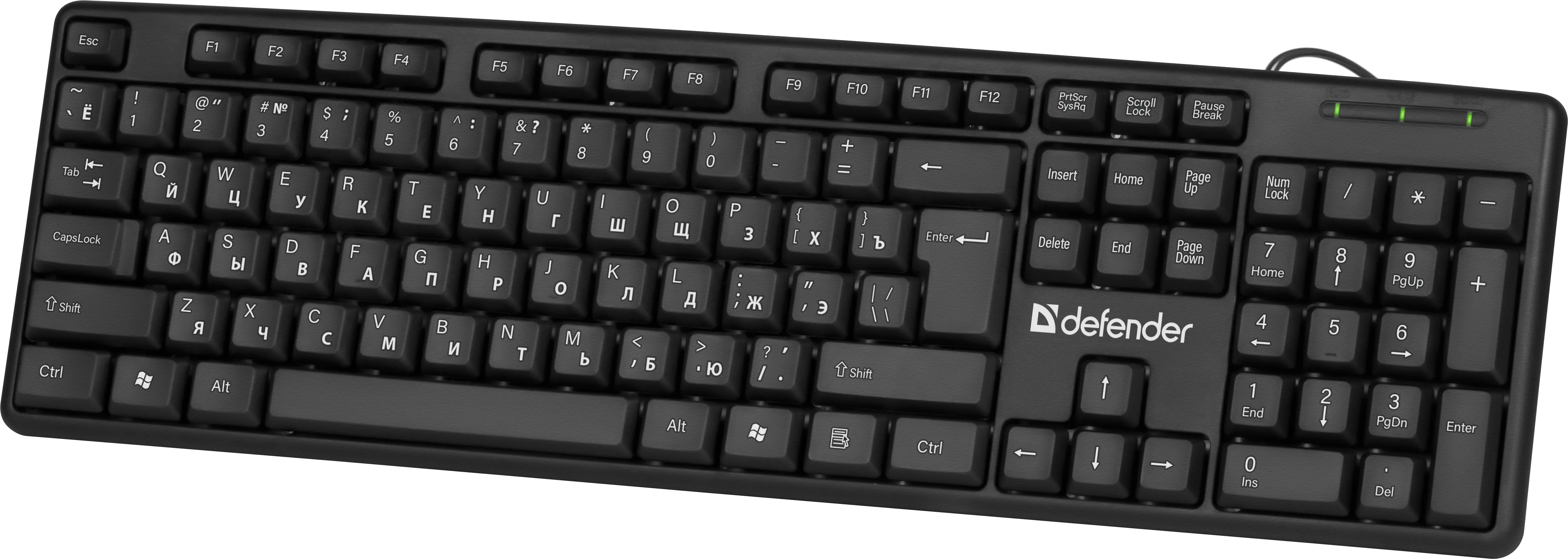 Defender Element HB-520 USB Tastatura Crna