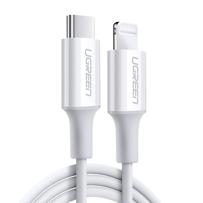 Ugreen US171 USB-C na Lightning MFi PD kabl 20W 1 m beli
