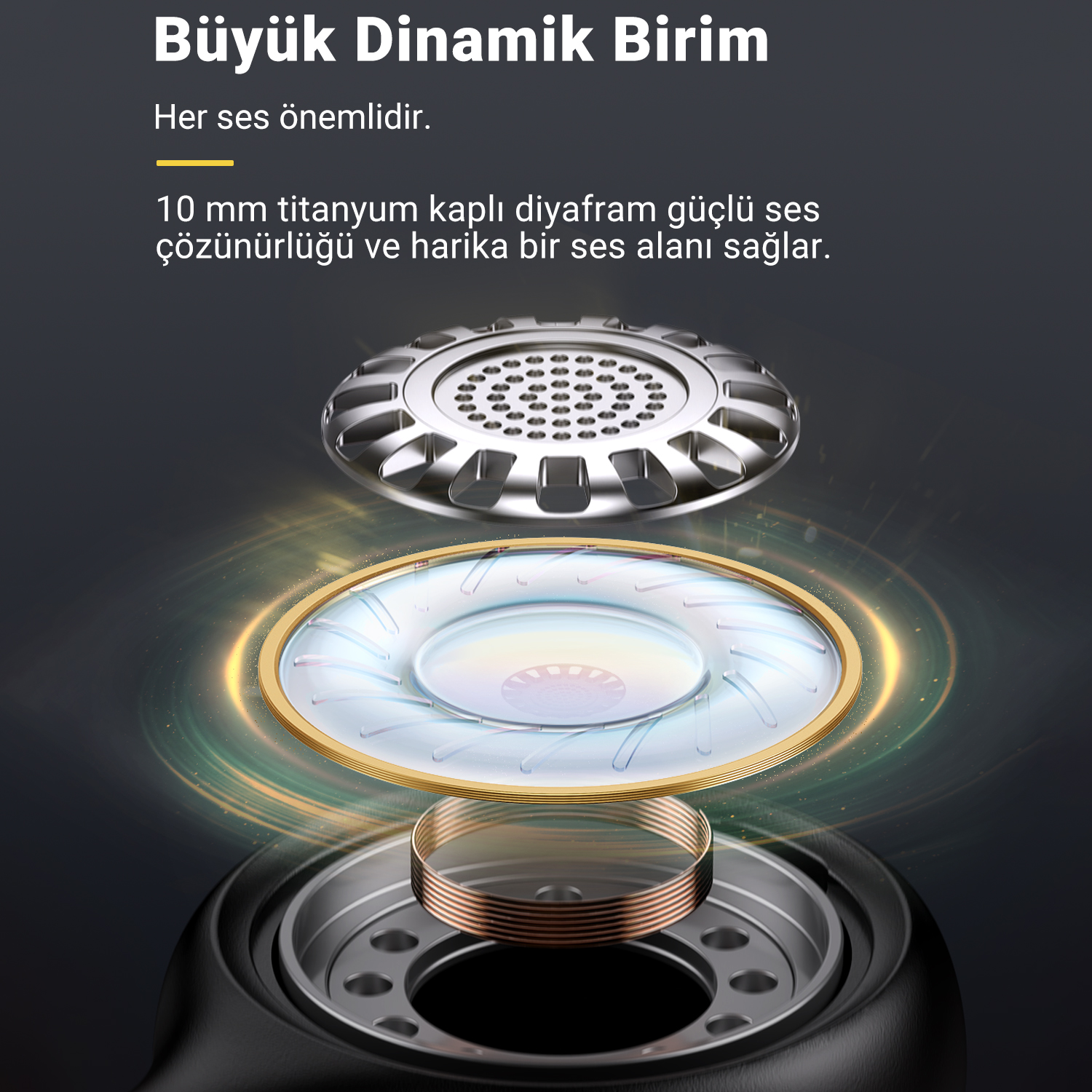 UGREEN žične in-ear slušalice EP103 (30637) 3.5mm sa mikrofonom - crne - 3