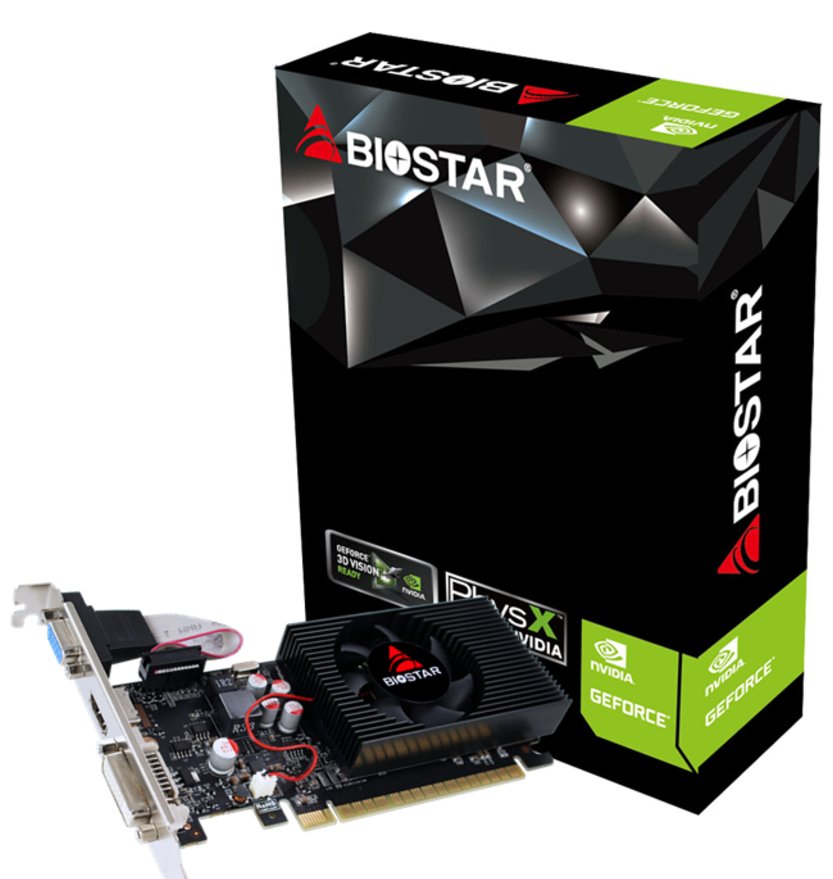 Graphics Card Biostar GT730 4GB GDDR3 128 bit DVI/VGA/HDMI