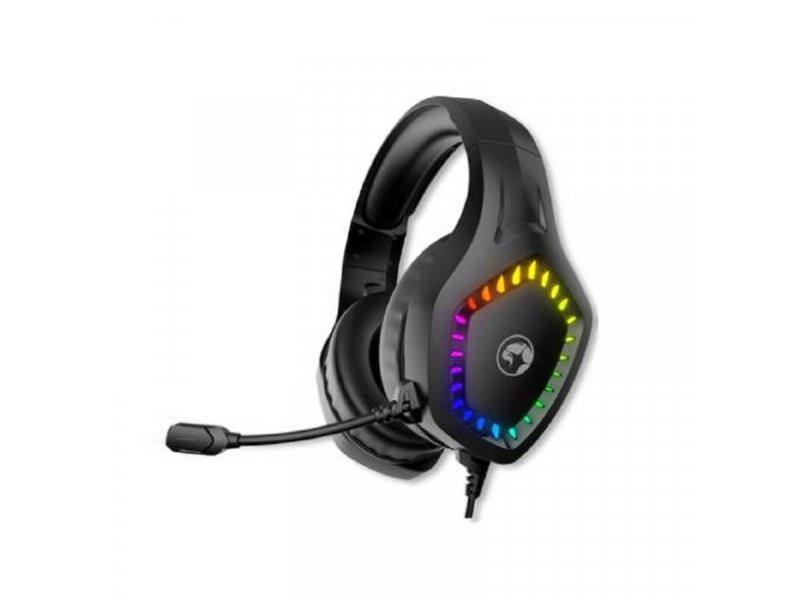 Headphones with Microphone Marvo H8360 with RGB Backlighting