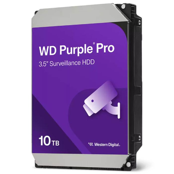 Hard disk 10TB SATA3 Western Digital 256MB  WD102PURP  Purple Pro